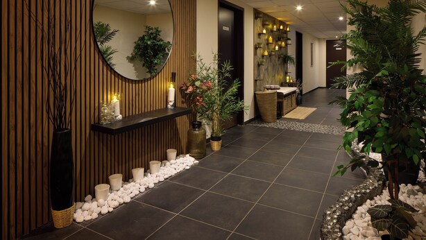 Coin salon dans le hall