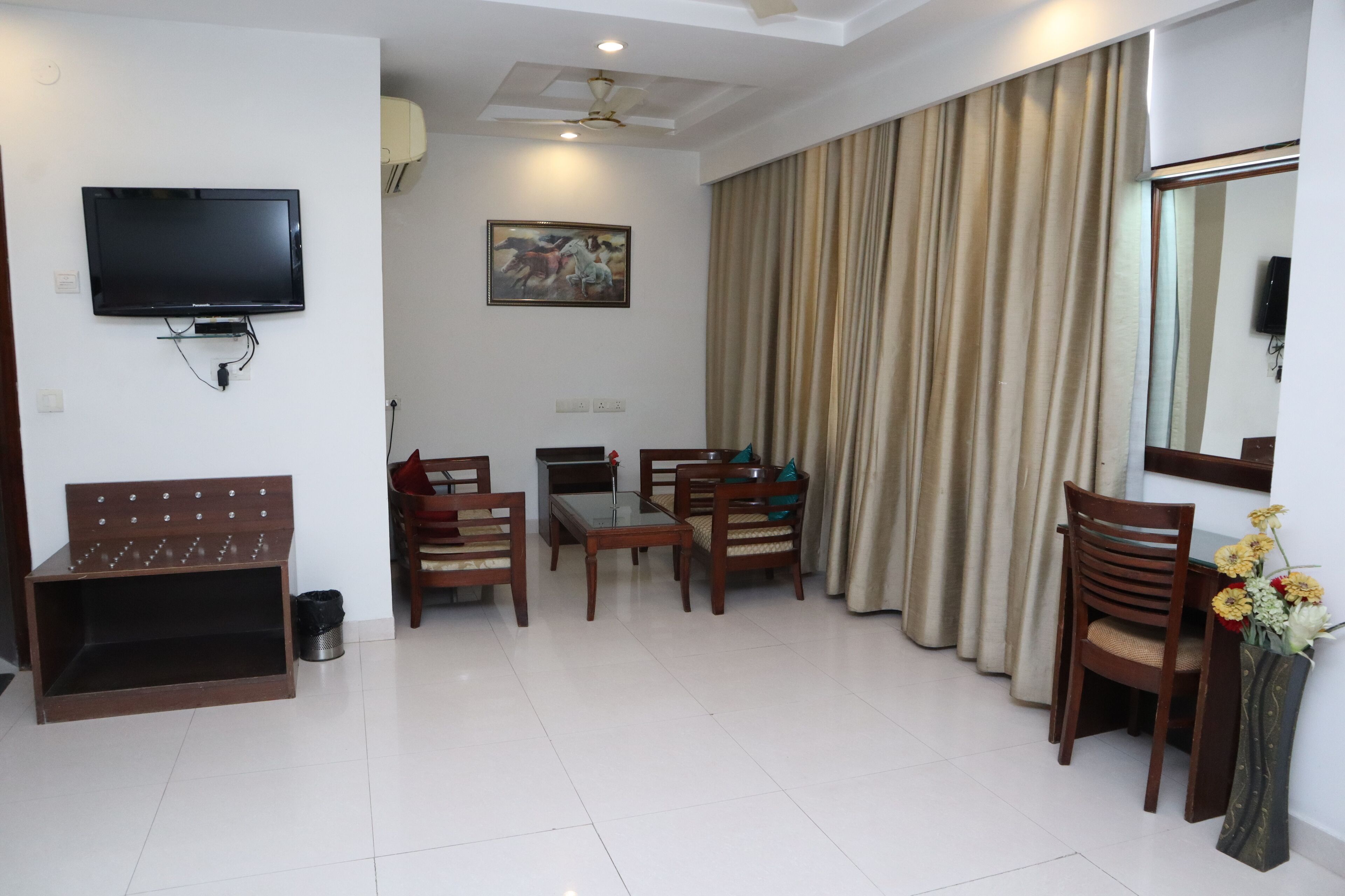 Televisión LCD de 32 pulgadas con canales digitales, una televisión