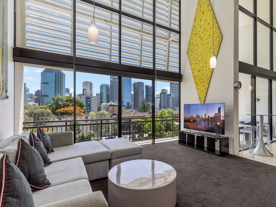 Luksusrom | Oppholdsområde | Flatskjerm-TV og DVD-spiller