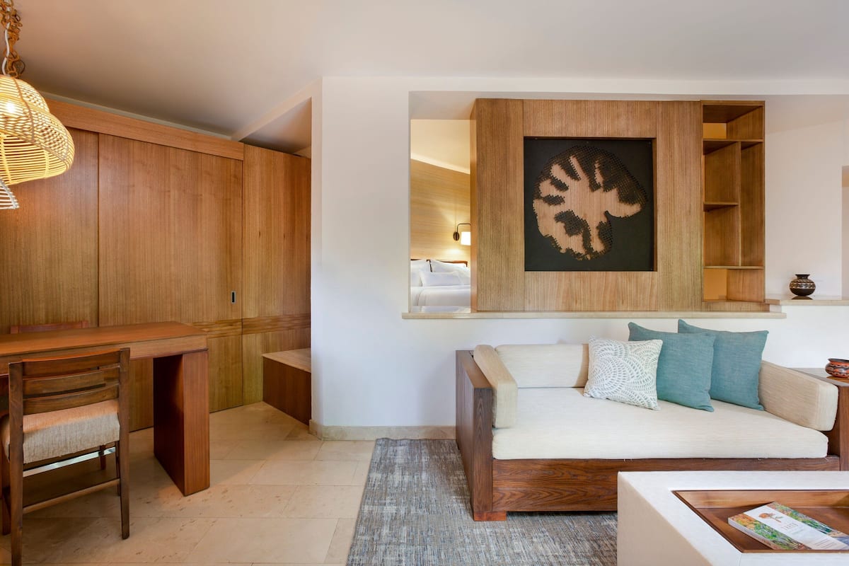 1 habitación y ropa de cama de alta calidad