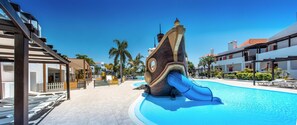 4 outdoor pools, a rooftop pool, pool umbrellas, sun loungers - Hotel Fuerteventura Princess (Pajara)