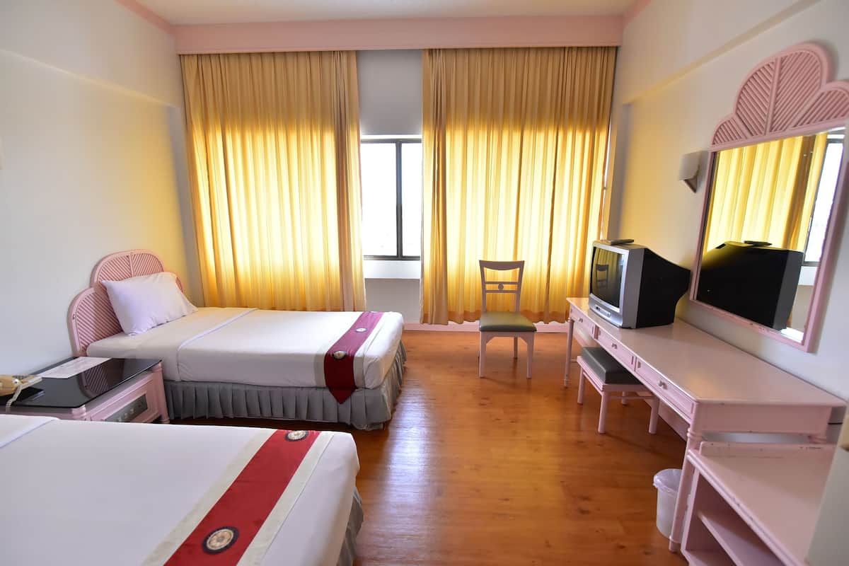 Camera Business con 2 letti singoli (Business Deluxe Twin) | Biancheria da letto di alta qualità, una cassaforte in camera