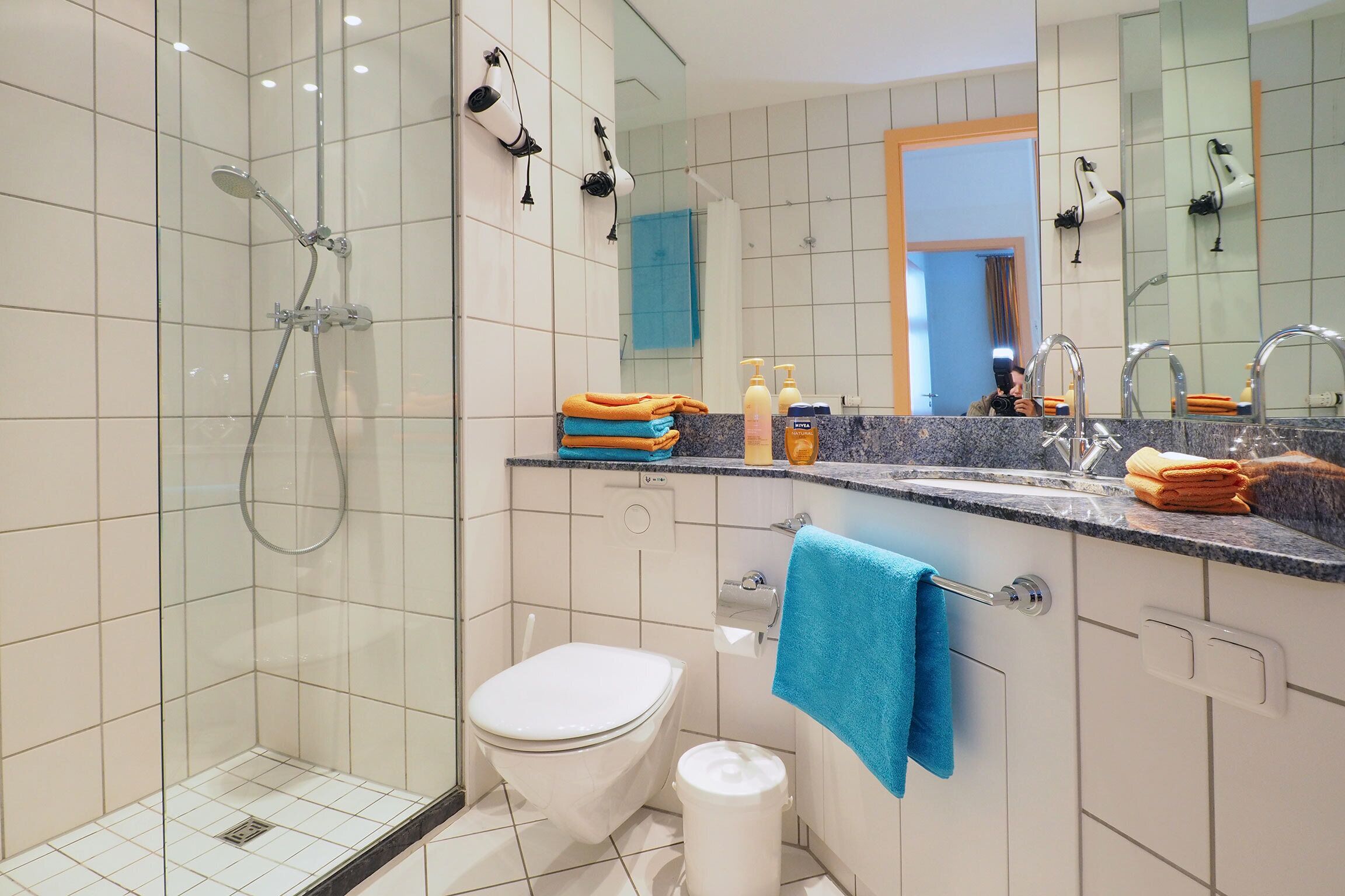 condo, 2 bedrooms, annex building | bathroom | free toiletries, hair dryer, towels, soap