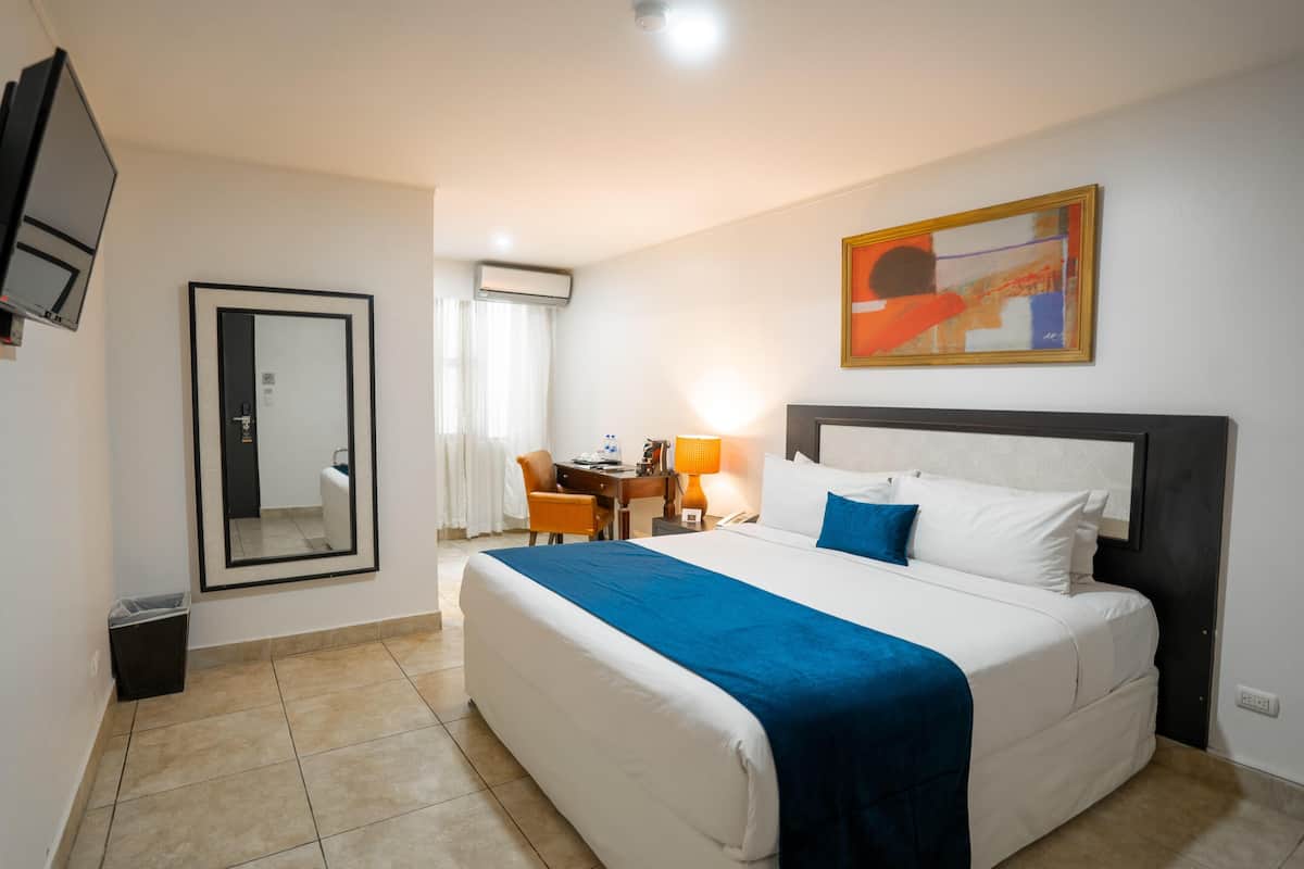 1 habitación y ropa de cama hipoalergénica