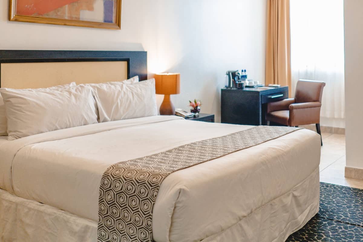 1 habitación y ropa de cama hipoalergénica