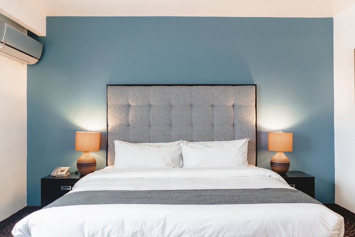 1 habitación y ropa de cama hipoalergénica