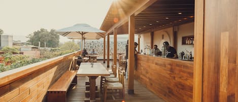 Terraza en la azotea