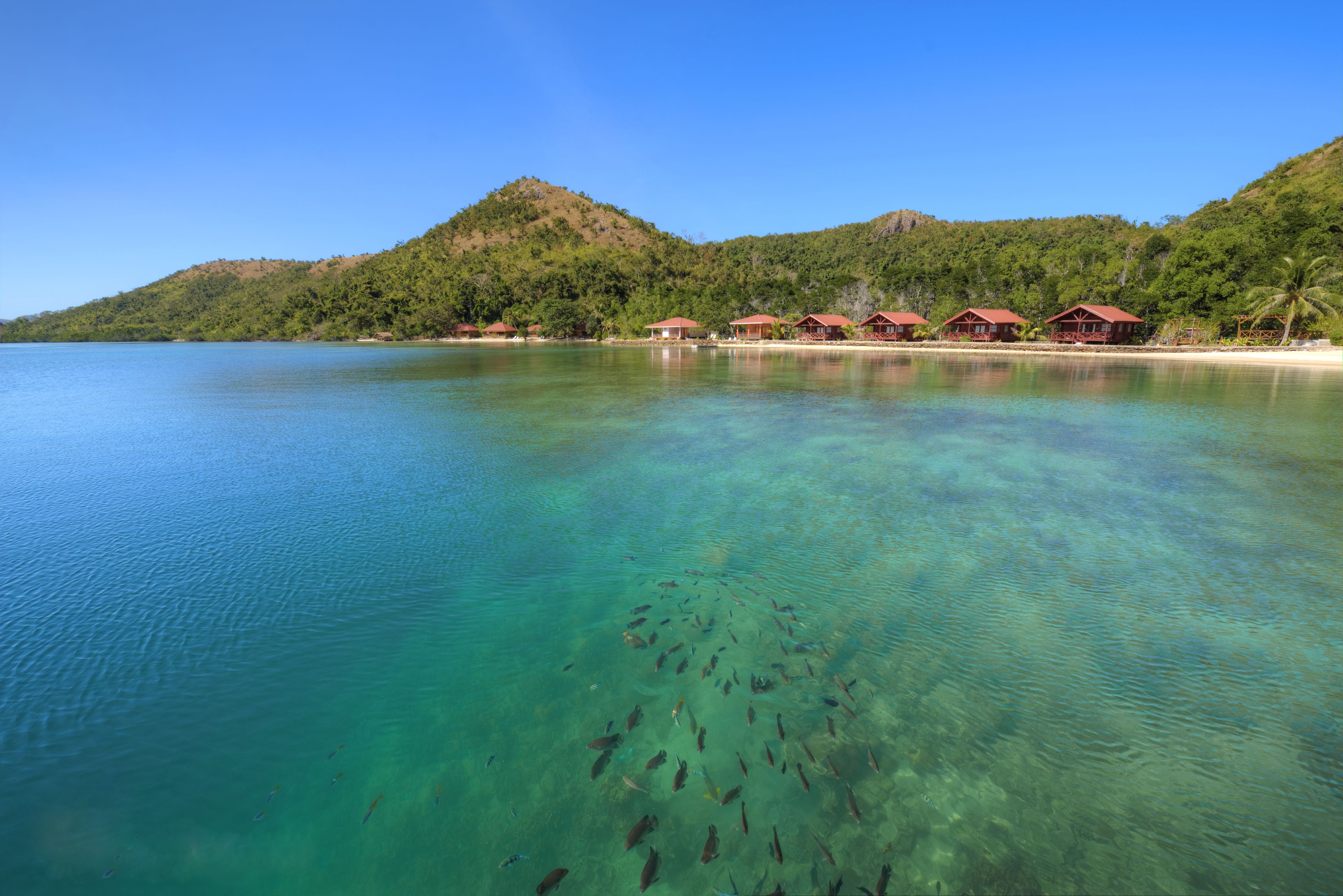 private beach, sun-loungers, beach umbrellas, beach towels