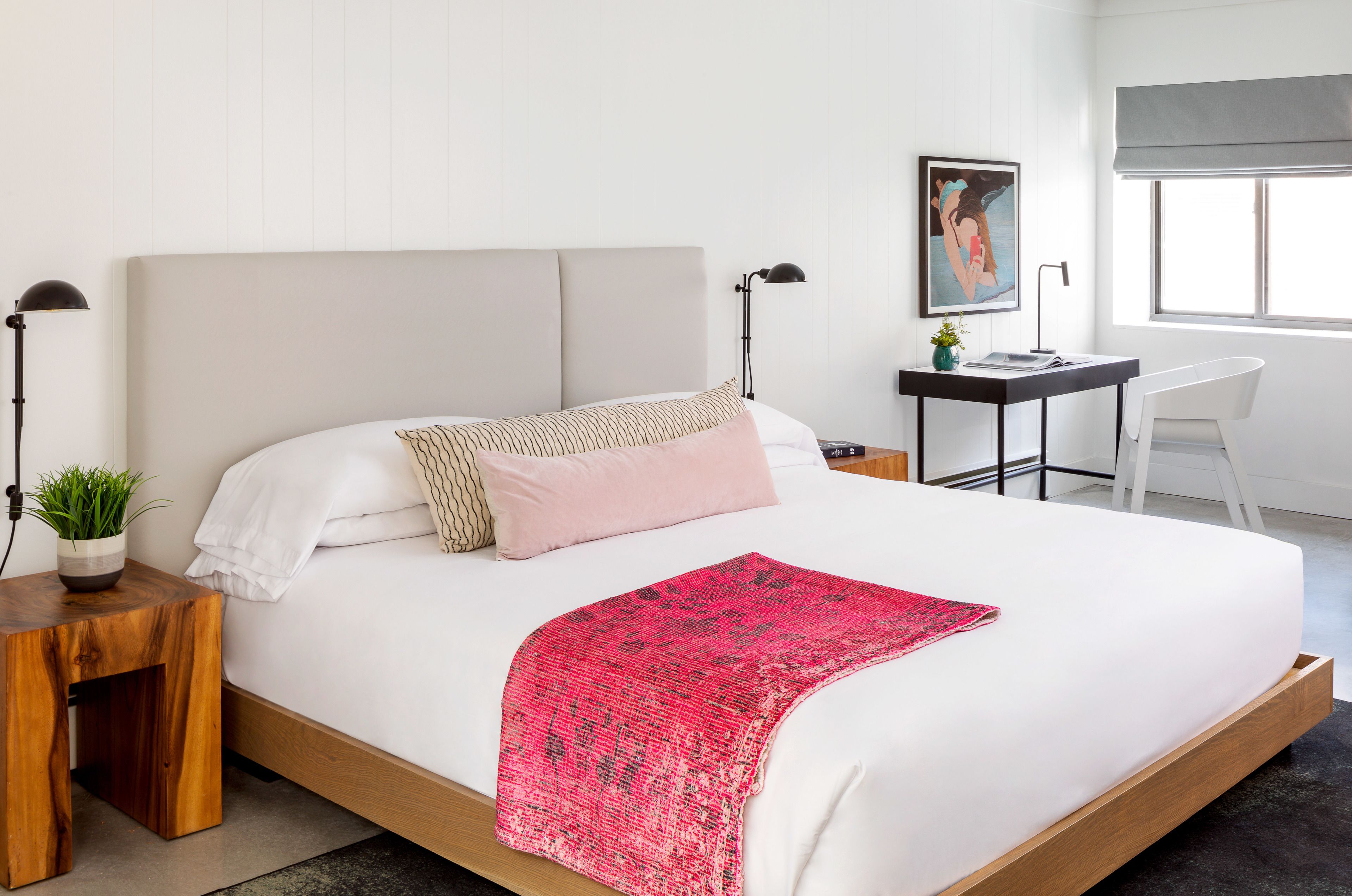 Literie de qualité supérieure, rideaux occultants