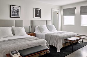 Double Queen	 | Premium bedding, blackout drapes, iron/ironing board, free WiFi