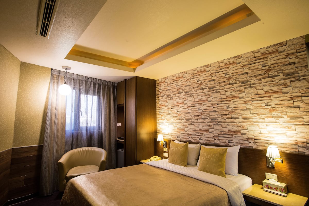 Classic Double Room | Desk, blackout curtains, iron/ironing board (on request), free WiFi