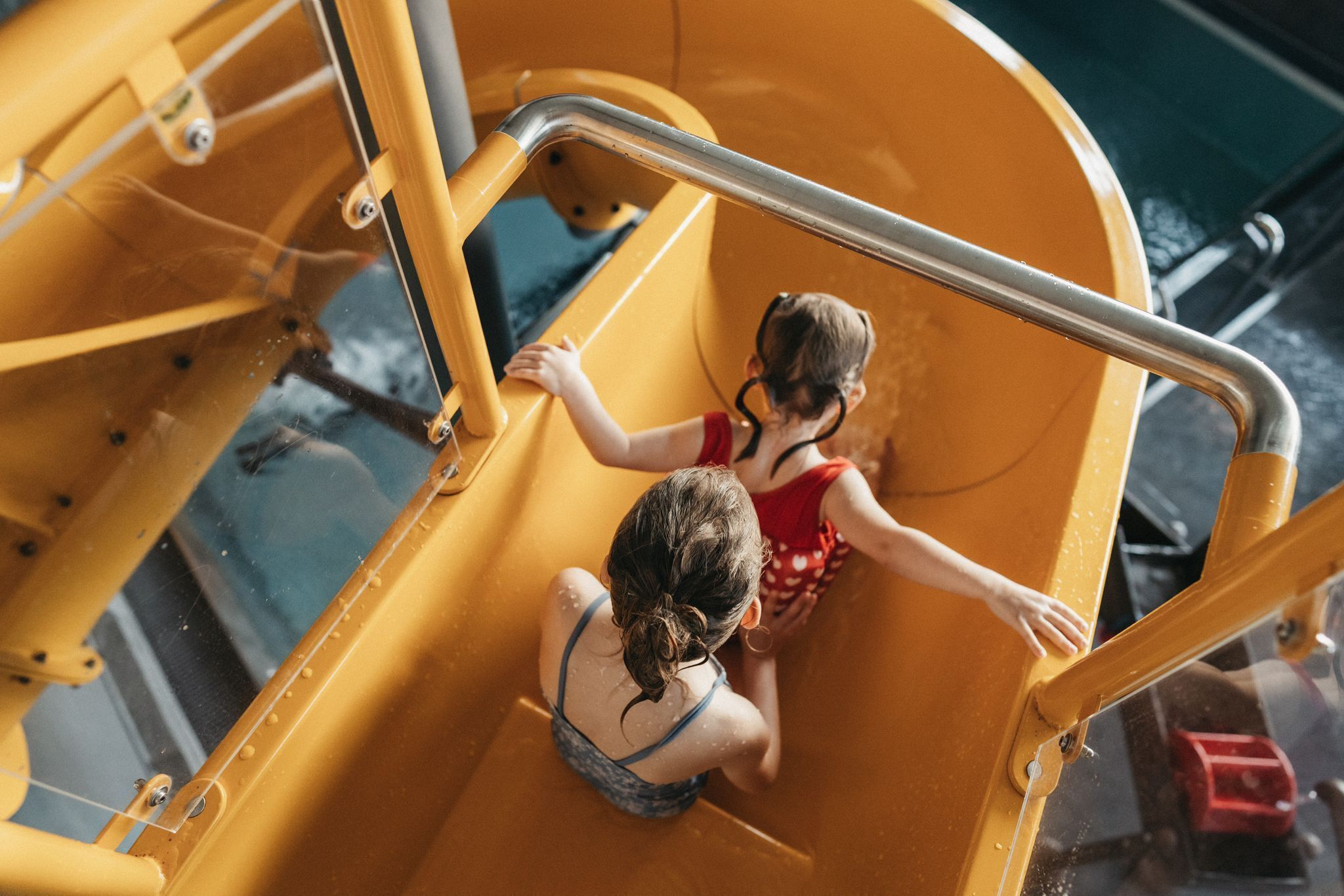 indoor pool, outdoor pool, open 7 am to 8 pm, pool loungers