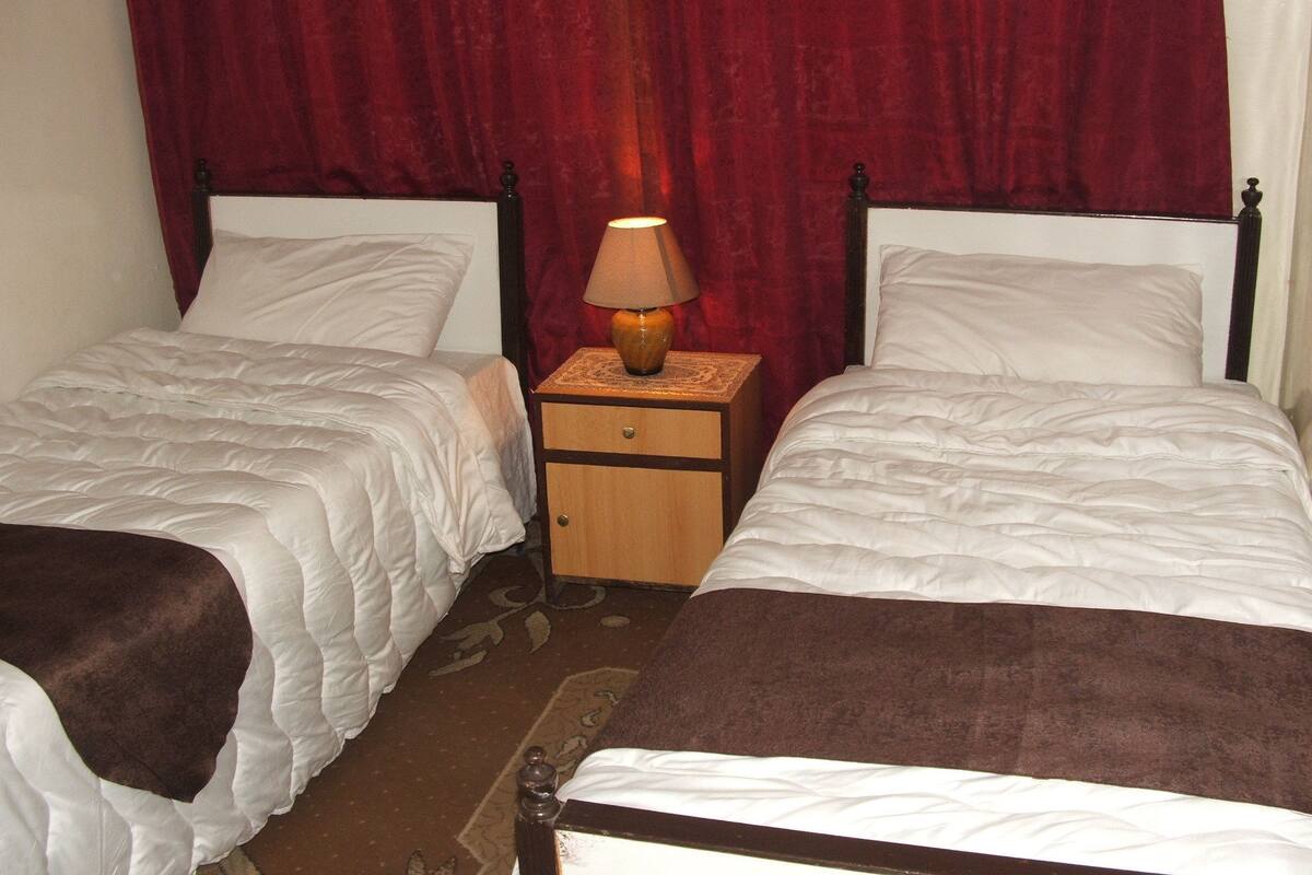 In-room safe, blackout drapes, WiFi (free)