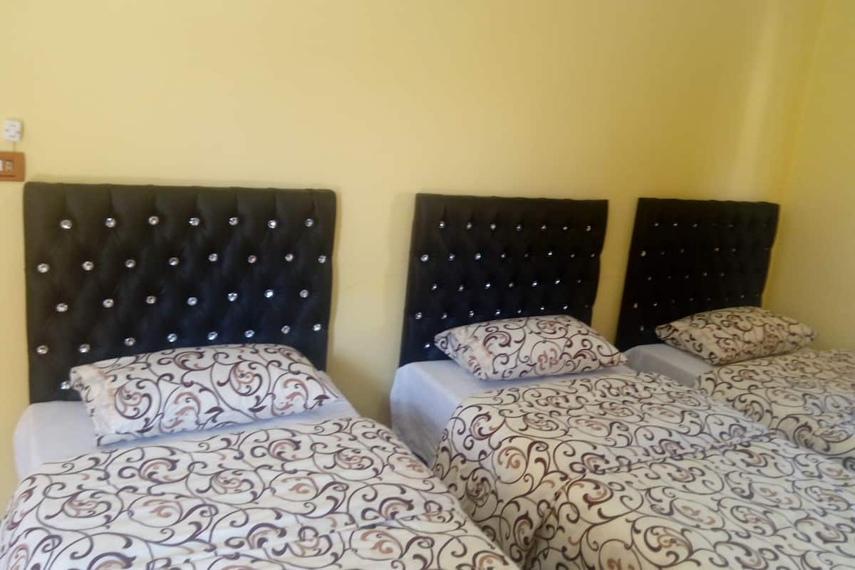 Caja de seguridad en la habitación, cortinas blackout y wifi gratis