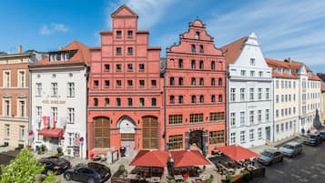 Fassade der Unterkunft
