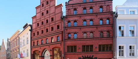 Overnatningsstedets facade