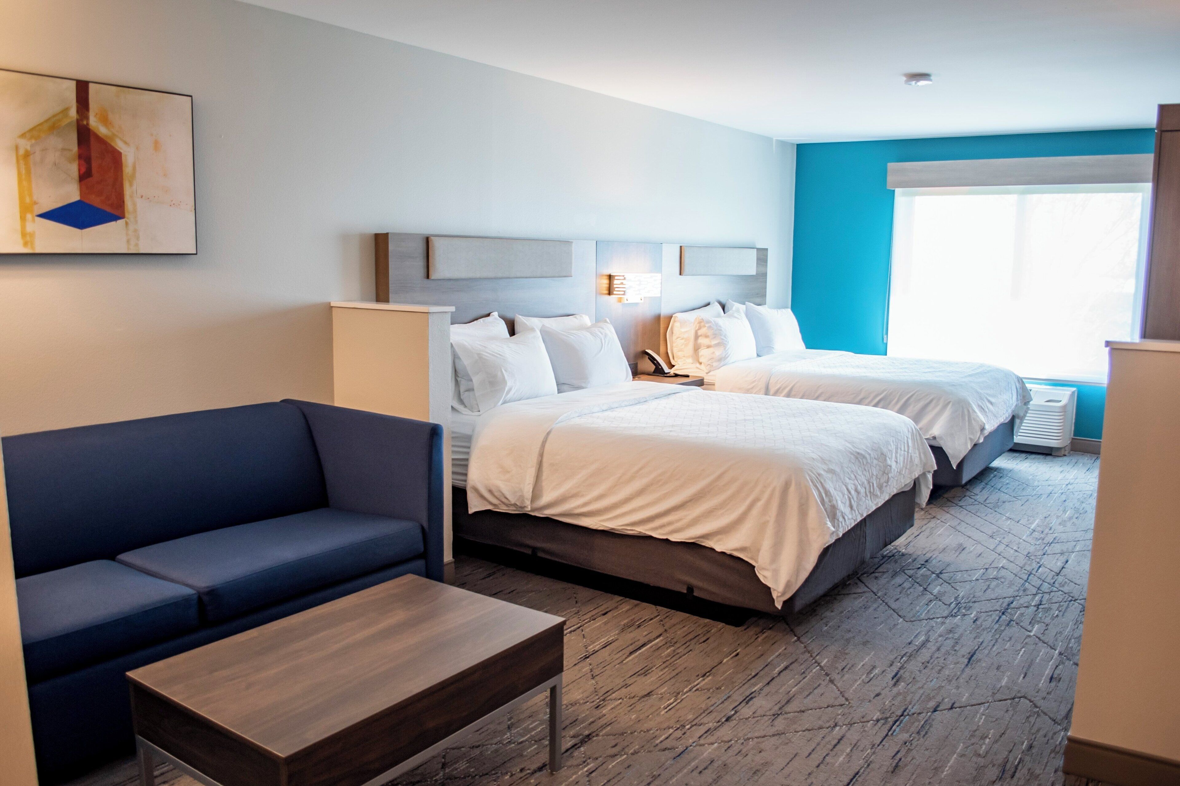 In-room safe, blackout curtains, iron/ironing board, free WiFi