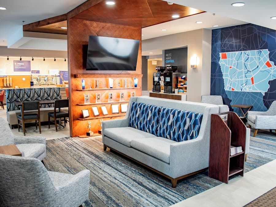 Lobby sitting area