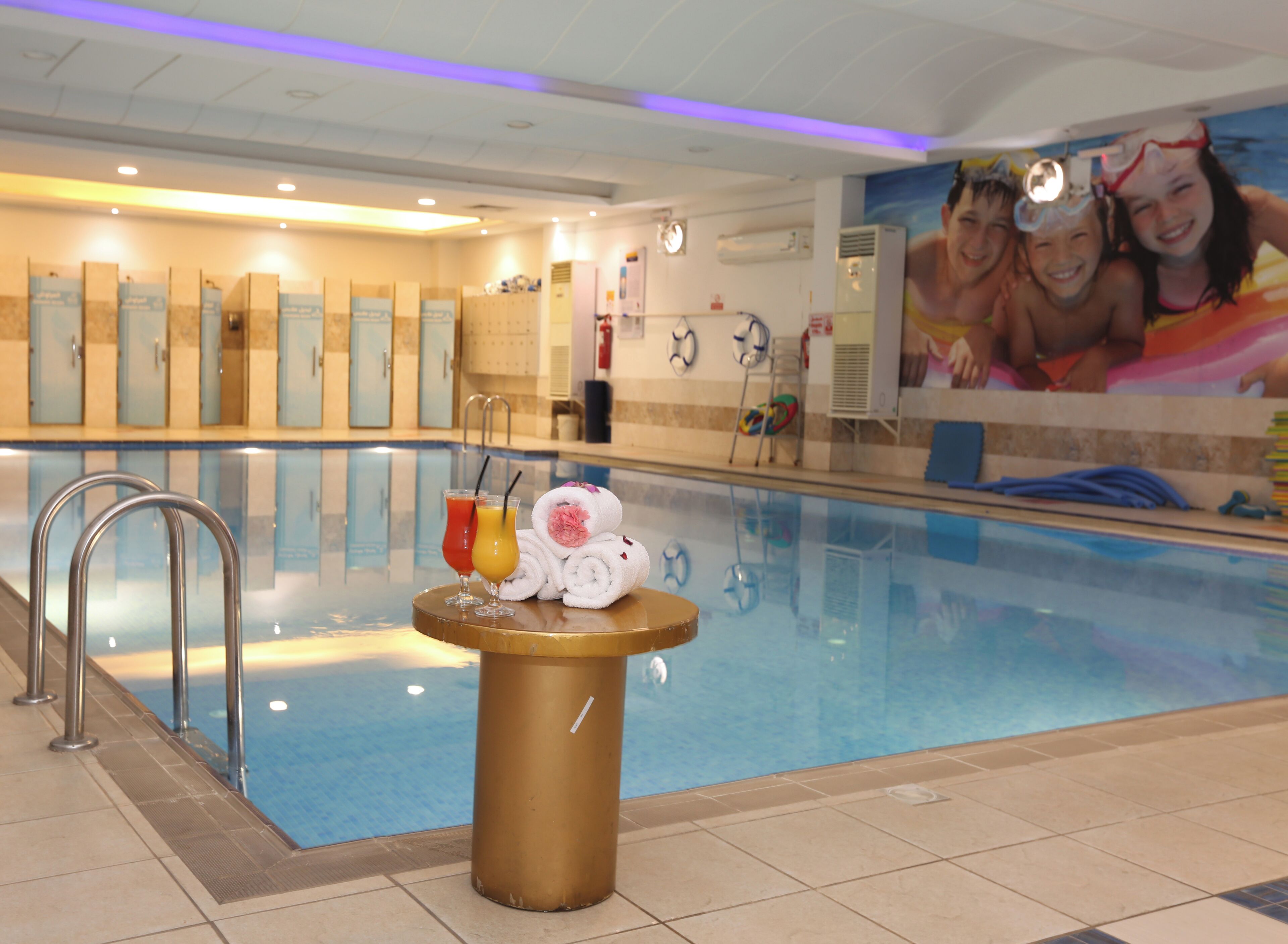 Piscine couverte