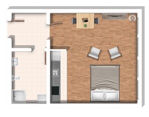 普通公寓 (Bundesallee 203, Online Check-In) | 房內夾萬、遮光窗簾/窗簾、熨斗/熨衫板、免費 Wi-Fi