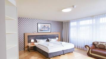 In-room safe, blackout curtains, iron/ironing board, free WiFi