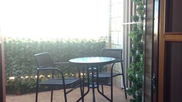 Departamento Deluxe, 1 cama Queen size y sofá cama, cocina | Balcón