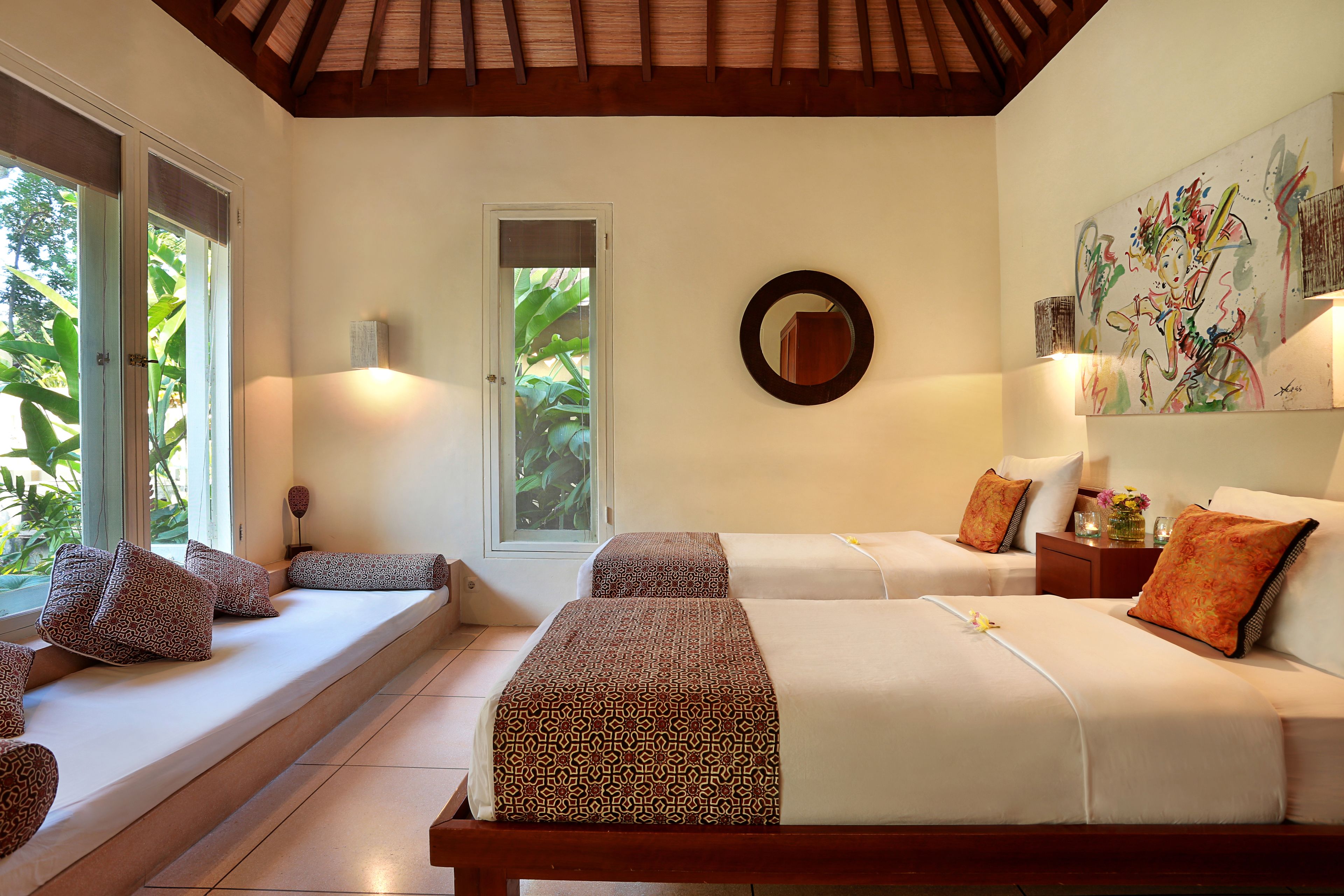 deluxe villa, 1 bedroom, garden view | in-room safe, desk, rollaway beds, free wifi