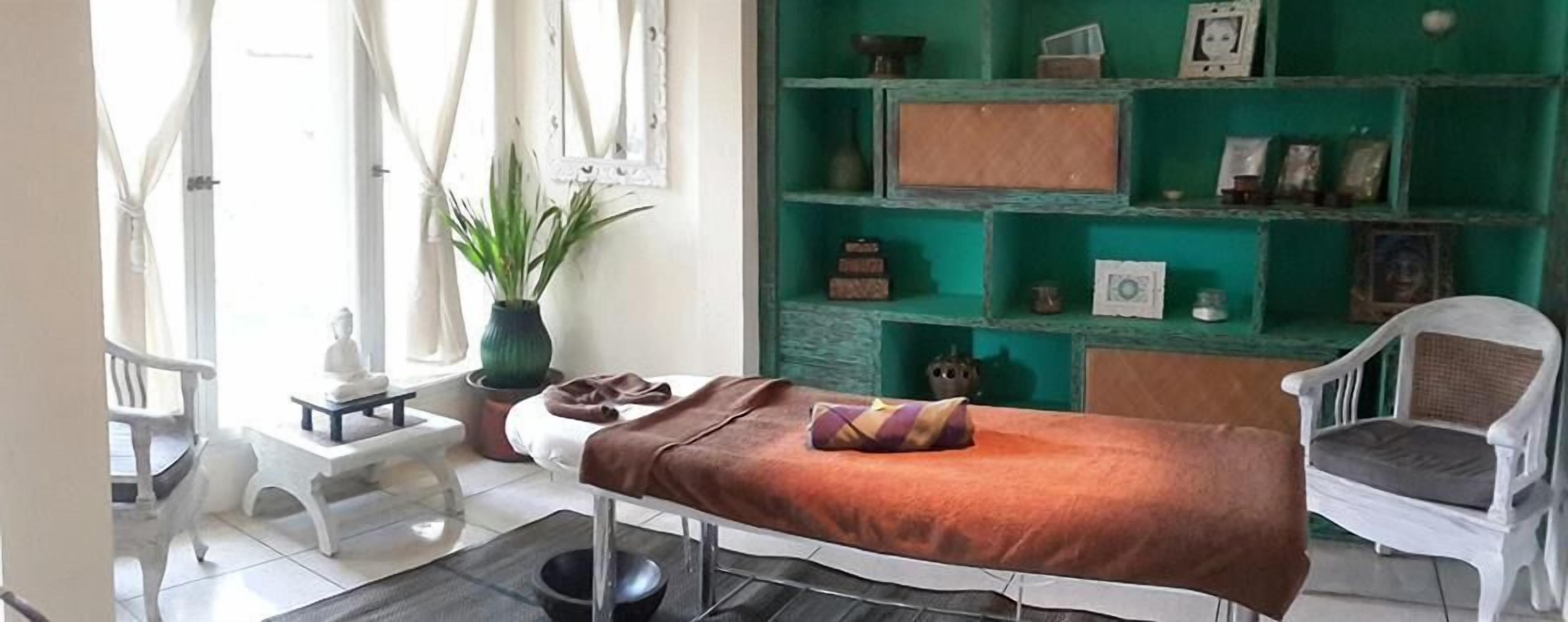 massage/treatment rooms, manicures and pedicures