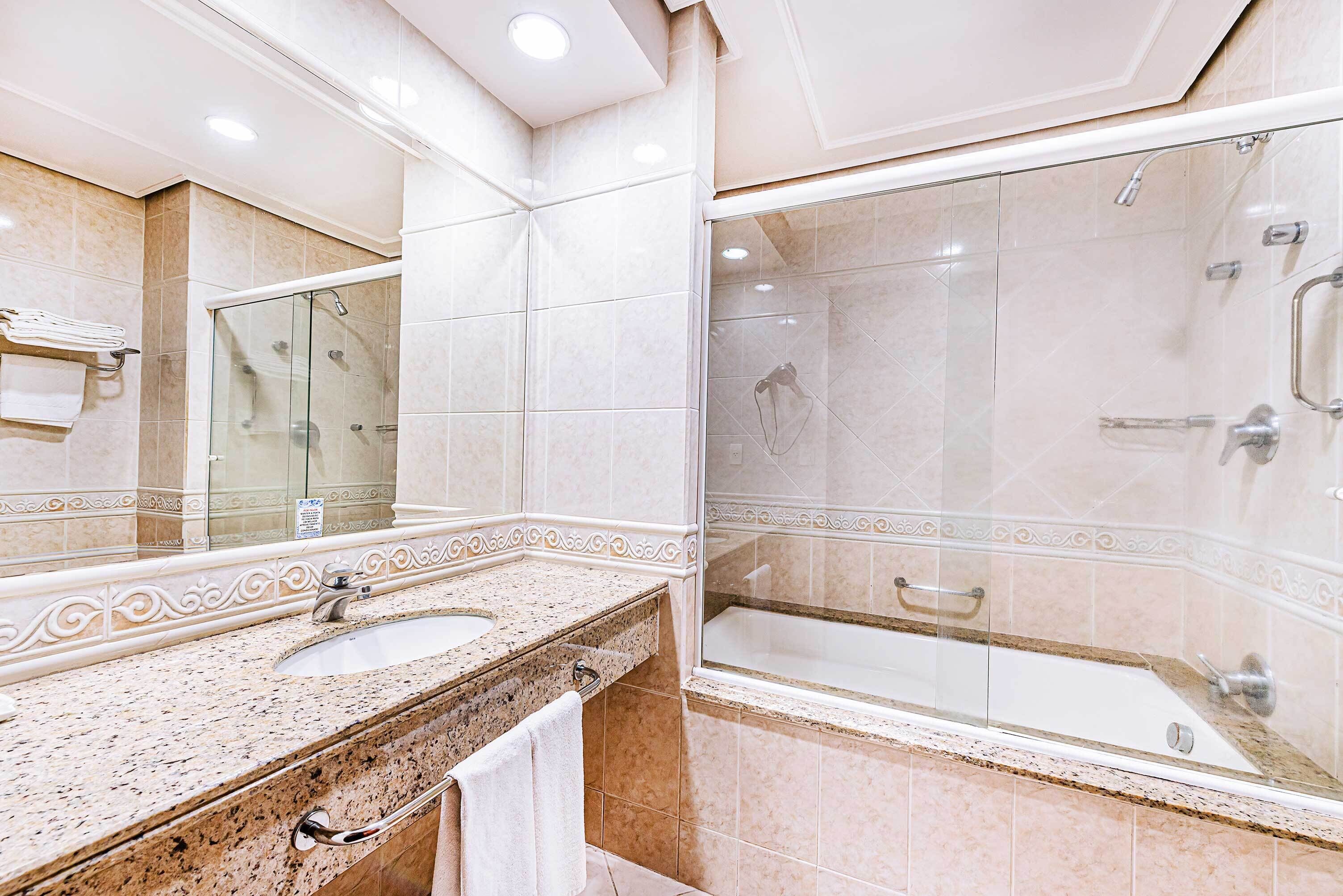 free toiletries, hair dryer, towels, soap