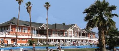 Voorkant van accommodatie