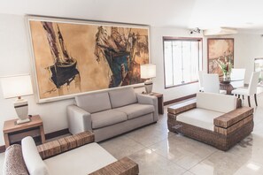 Sitzecke in der Lobby