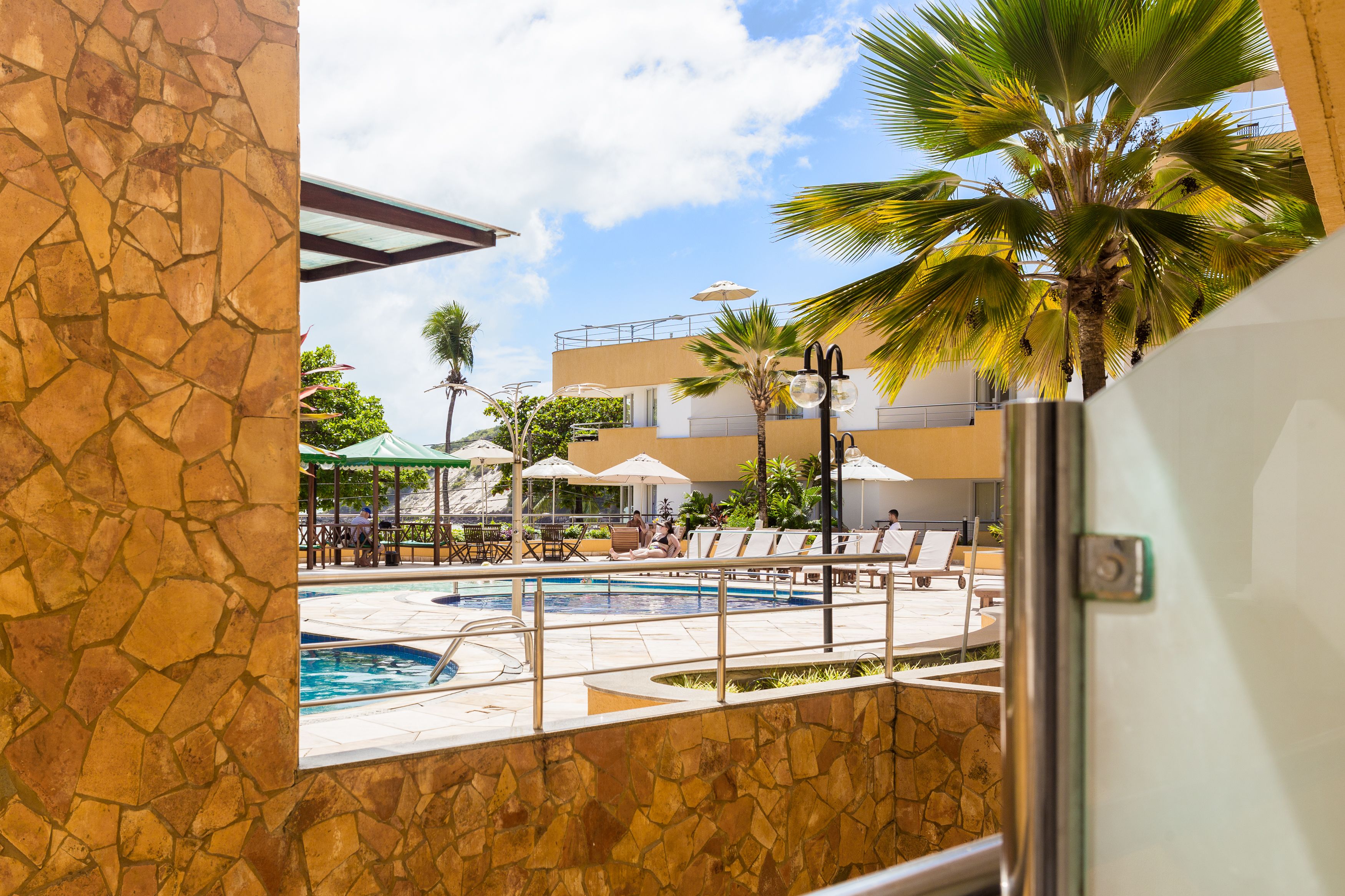 luxury suite, 2 bedrooms, pool view | view from room