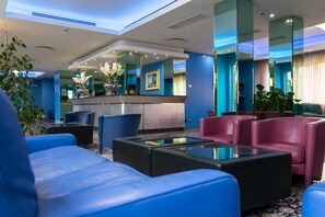 Sitteområde i lobbyen