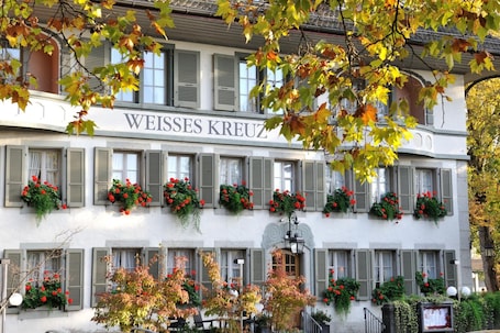 Esterni. SEELANDHOTEL Weisses Kreuz