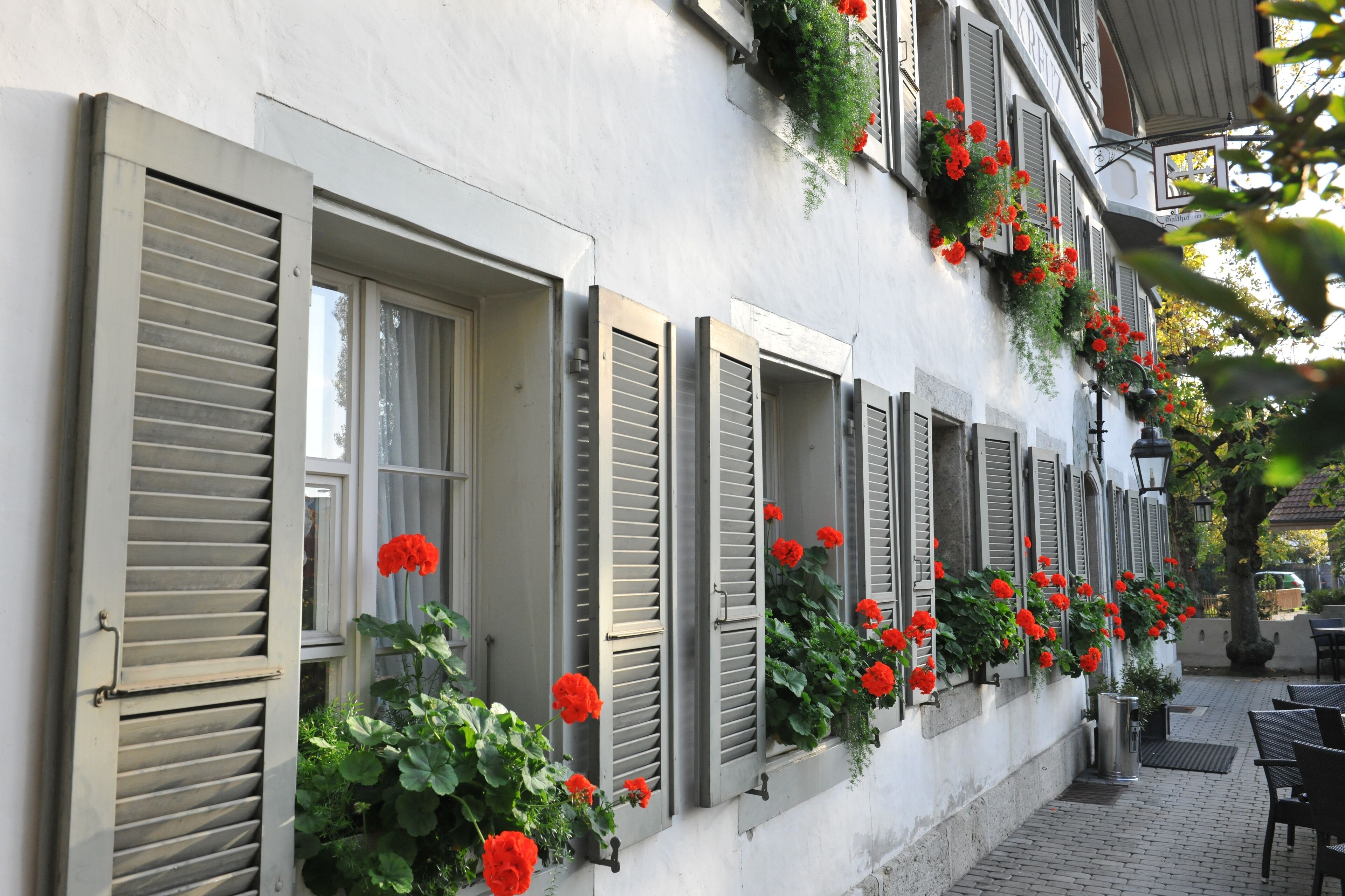 Fassade der Unterkunft