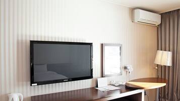 Kamar Twin Deluks | Wi-Fi gratis dan seprai linen