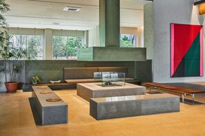 Sitzecke in der Lobby