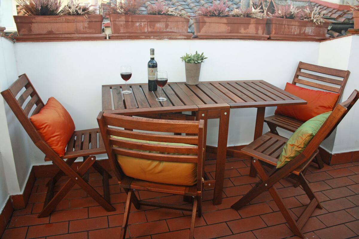 Duplex, 2 Bedrooms (Grano, Via Castellani 14 ) | Premium bedding, desk, iron/ironing board, free cots/infant beds