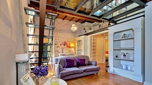 Nhà Duplex, 3 phòng ngủ (Guelfo, Vicolo del Panico 2) | Phòng khách