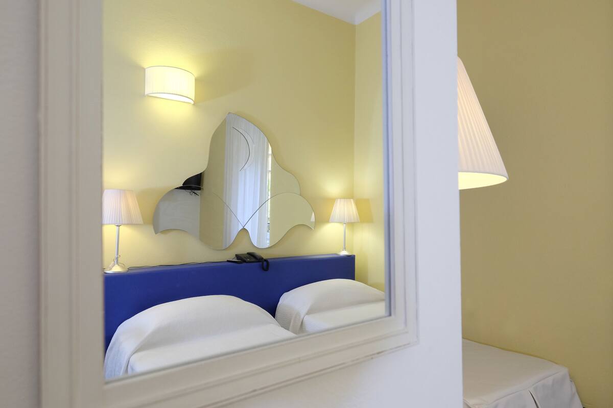 Double Room | Premium bedding, in-room safe, desk, cribs (free)