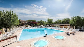 Seasonal outdoor pool