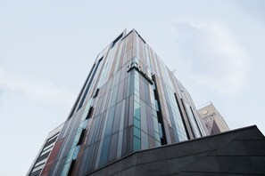 Façade de l’hébergement