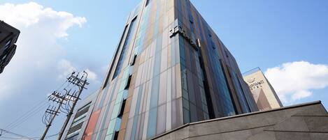 Fassade der Unterkunft