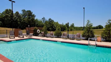 Seasonal outdoor pool