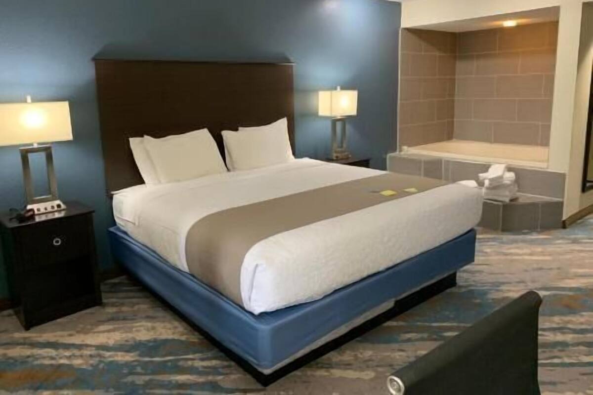 Premium bedding, individually decorated, individually furnished, desk