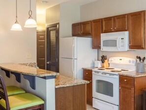 Individually decorated, individually furnished, desk, laptop workspace