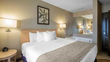 Suite, 1 Bedroom | Iron/ironing board, bed sheets, alarm clocks, wheelchair access