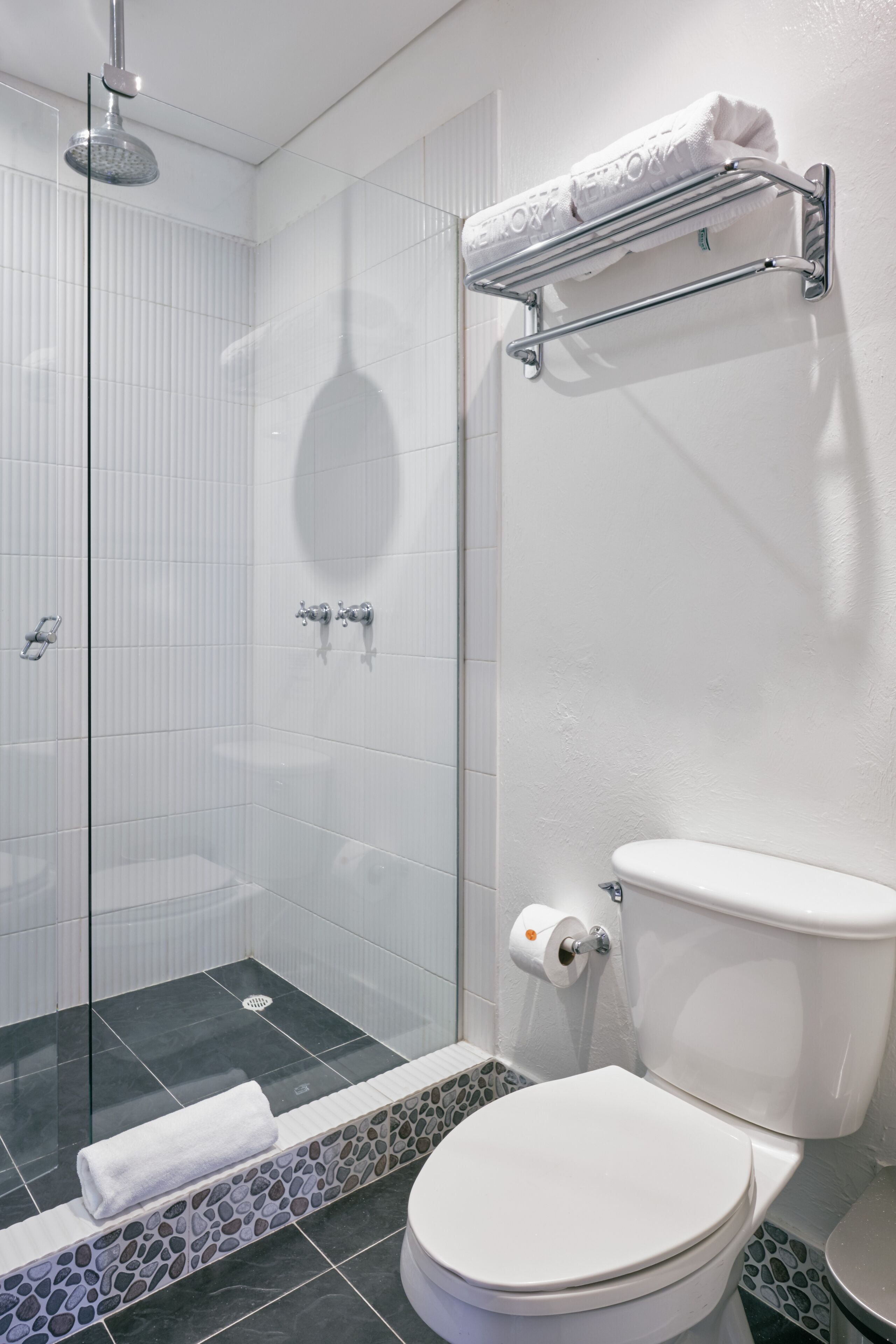 suite | bathroom | shower, free toiletries, hair dryer, towels