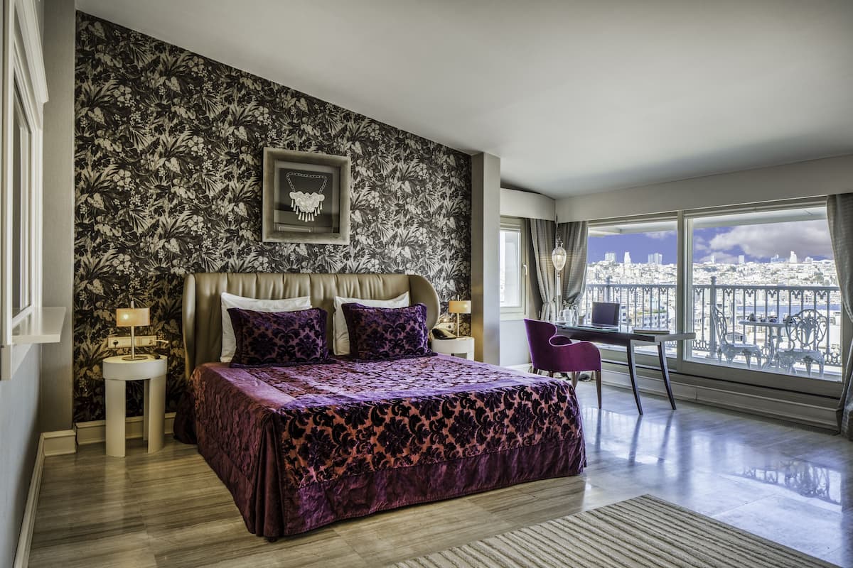 King Suite Room | 1 slaapkamer, luxe beddengoed, pillowtop-bedden, een minibar