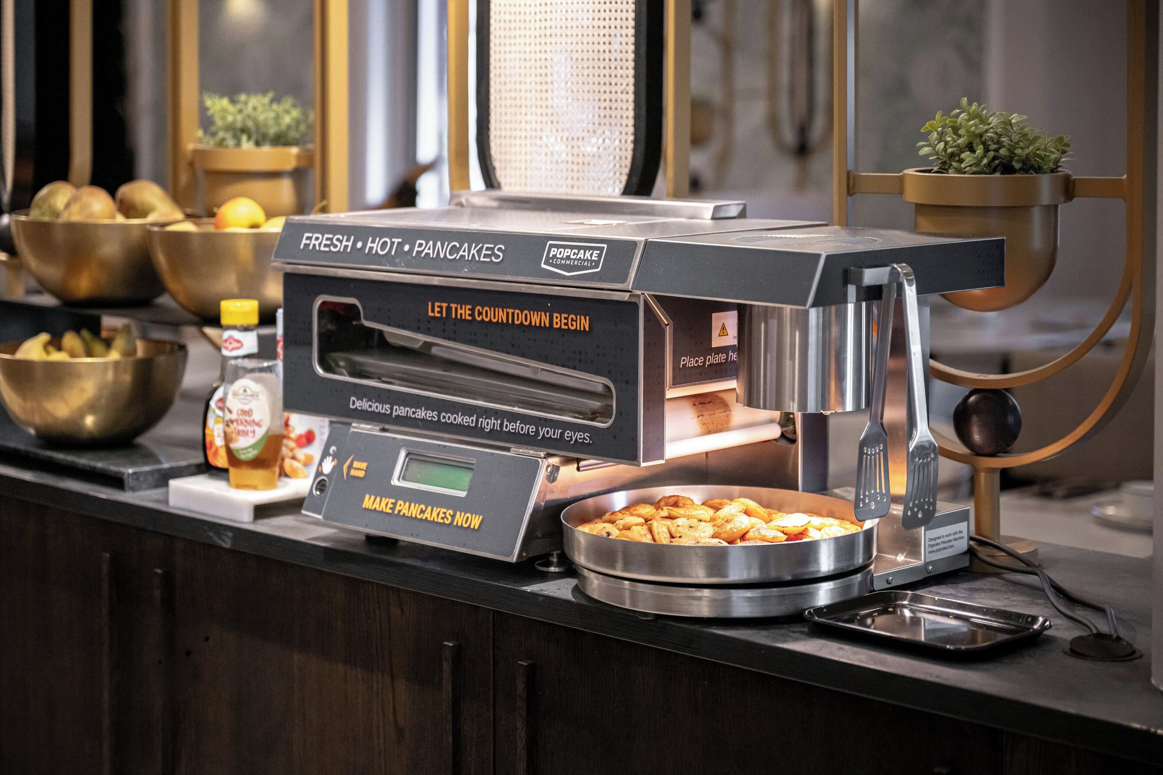 Café da manhã com buffet todos os dias mediante uma taxa